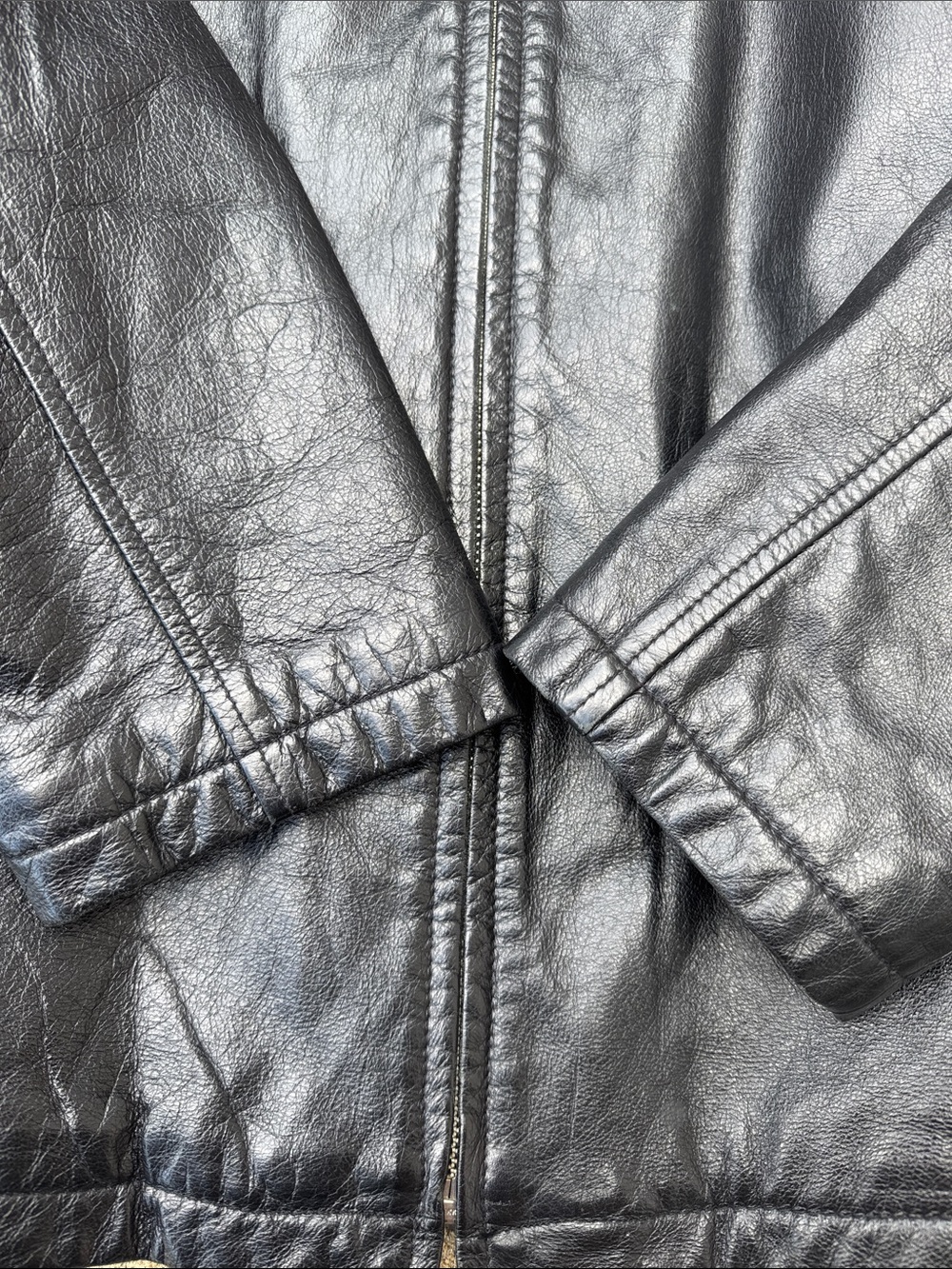 Vintage Wilsons Leather Thinsulate Leather Jacket Size M - Picture 13 of 13